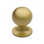 M Marcus Heritage Brass Ball Design Cabinet Knob 25mm 